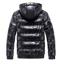 Doudoune Longue Homme en Duvet de Canard Coupe-Vent Extérieure Veste Matelassée Grande Taille Polaire Personnalisée Manteau Long Homme