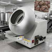 Machine à tempérer le chocolat électrique efficace avec pompe de recouvrement intégrée pour le traitement du cacao à usage commercial