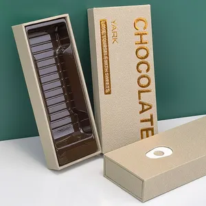 カスタム子供耐性チョコレートバー包装ボックス環境にやさしいチョコレート包装