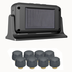 Système <span class=keywords><strong>de</strong></span> surveillance <span class=keywords><strong>de</strong></span> la pression des pneus TPMS à 8 capteurs, vente en gros d'usine Changxiao, 8 roues, capteur pour camping-car, camion, <span class=keywords><strong>remorque</strong></span>, bus et camion - Product Image 2