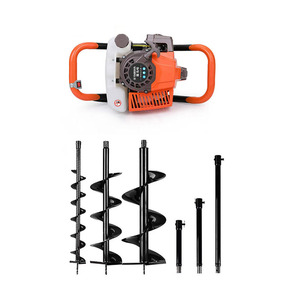 High-Power Benzine <span class=keywords><strong>Diy</strong></span> Aarde-Vijzels Landbouwgrondversmachine Voor Het Planten Van Boomgaarden En Het Graven Van Palen - Product Image 1