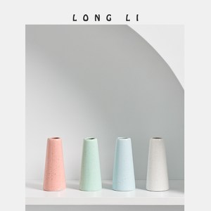 Pot de fleurs en céramique pour plantes succulentes, style jardin domestique, vente en gros, finition émaillée, trou de drainage, écologique, durable - Product Image 4