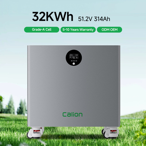 แบตเตอรี่สำรองไฟบ้านแบบติดผนัง 6000 รอบการใช้งาน EU LiFePO4 Hybrid Grid 32KW 32KWH 51.2V 314Ah แบบต่อพ่วงได้ รองรับการสื่อสารผ่าน CAN รุ่น POWE L1-32K - Product Image 2