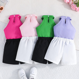 Ensemble deux pièces gilet et short tendance INS 2026 Europe États-Unis, en polyester ignifuge, vente directe usine - Product Image 6