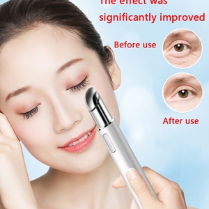 Stylo chauffant ionique pour le soin des yeux, élimine les cernes, masseur oculaire vibrant électrique - Product Image 3