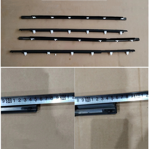 Trim Kaca Depan & Belakang untuk Hyundai Elantra HD 2006-2010 Sedan 4 Pintu Perakitan Weatherstrip Jendela 83220/82220-2H000 - Product Image 5