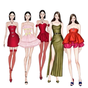 <span class=keywords><strong>Abbigliamento</strong></span> di Lusso Firmato per Donne, Abito Casual Personalizzato, Motivo Uniforme, Naturale, Piccolo MOQ, Direttamente dal Produttore per Boutique - Product Image 1