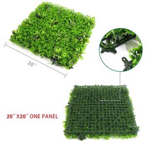 50*50 सेमी 40*60 सेमी 1*1 मीटर वैकल्पिक कृत्रिम हरे दीवार पैनल-वेदरप्रूफ ओम सेवा उपलब्ध - Product Image 1