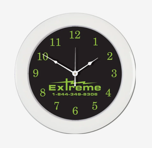 Horloges murales personnalisées imprimées, diamètre 10,75 pouces, cadeau promotionnel pour la promotion de la marque d'entreprise, logo personnalisable en gros - Product Image 1