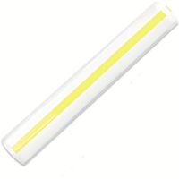 Transparent Acrylic Bar Magnifier 6 Inches with Guide Lines for Reading Small Print