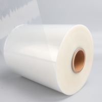 Film plastique thermorétractable POF de 12 microns pour emballage cadeau iPhone avec coupe-glissière, film rétractable pour bateau, matériau d'emballage plastique