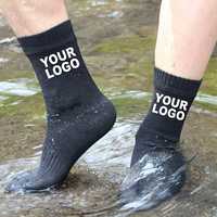 Chaussettes de sport pour hommes, femmes et jeunes, en nylon et élasthanne respirant et imperméable à 3 couches, pour la course à pied, la randonnée, la pêche, le cyclisme