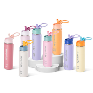 Bottiglia d'Acqua Personalizzata da 24oz, Thermos in Acciaio Inox, Bottiglia d'Acqua Portatile da Viaggio - Product Image 2