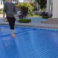 Cubierta Automática para Piscina de Plástico Duro con Control Remoto