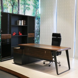 Modern Executive Desk for Boss/CEO Managers China Factory's Durable MDF Convertible <b>Office</b> Furniture Home School Hospital Sale - Product Image 1