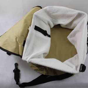 Cesta para mascotas QG, transportín para mascotas de 36x29x5cm, jaula de tela para perros para usar en el coche - Product Image 4