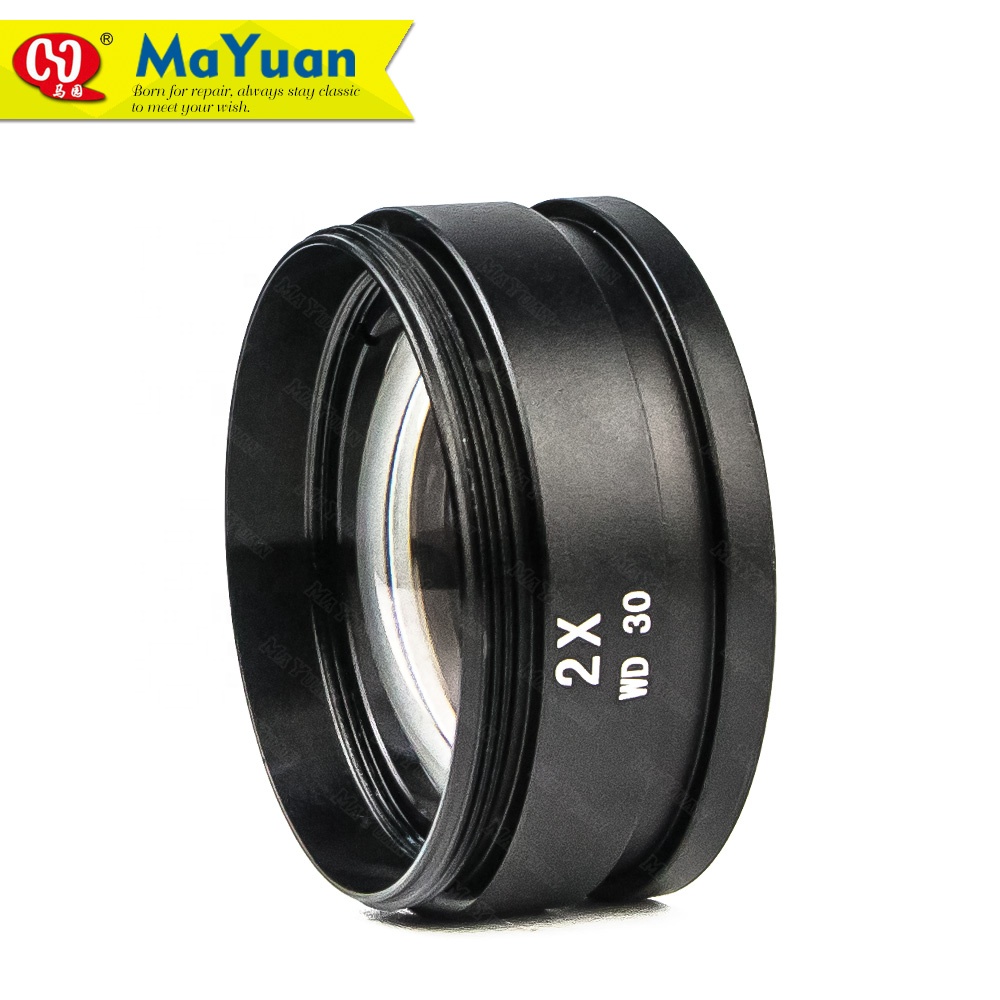 2X WD30 стерео микроскоп Вспомогательные Объективные линзы для изменения зрения