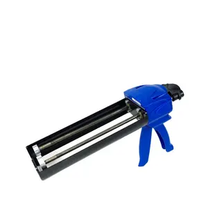 450ml 2:1 2 Component Dual Cartridge Adhesive Applicator Gun Manual Caulking Tool