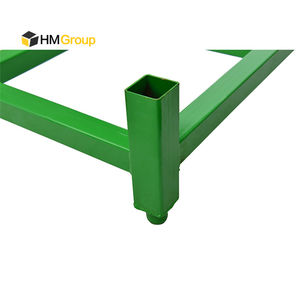 סין באיכות גבוהה אבקת מתכווננת פלדה מצופה מתכת אחסון צמיג עם 4 הודעות - Product Image 4