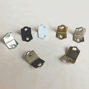 Support de sol en acier en forme de L pour armoire moderne GQK, panneau de support d'angle en acier, finition zincée, épaissi, connexion de code d'angle, durable, facile - Product Image 5