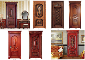 Porta in Legno di Teak Massiccio per Interni Moderni, Vendita di Fabbrica, Alta Qualità per Camera <span class=keywords><strong>da</strong></span> Letto, Superficie Rifinita, Decorazione Elegante - Product Image 6
