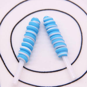 Bonitos Adornos de Resina con Forma de Caramelo de Simulación y Patrón de MODELO para Kits de Slime y Accesorios DIY para Teléfonos - Product Image 5