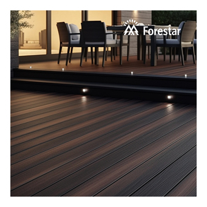 Không thấm nước UV kháng hiện đại phổ biến giá rẻ chất lượng tốt nhất thế hệ thứ hai sàn co đùn <span class=keywords><strong>decking</strong></span> <span class=keywords><strong>WPC</strong></span> ngoài trời <span class=keywords><strong>decking</strong></span> - Product Image 2