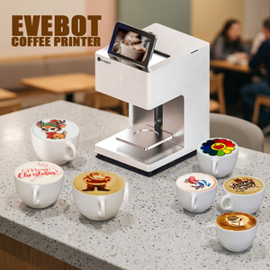 EVEBOT EB FC1 <b>WiFi</b> Coffee <b>Printer</b> Smart Food <b>Printer</b> with Edible Ink for Cafes Hotels Restaurants Bakeries - Product Image 1