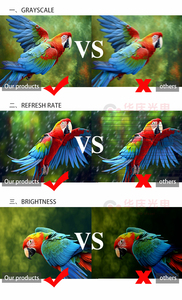 Màn hình LED dẻo P2.5, tấm ghép màn hình video tường có thể gấp, độ phân giải cao, màn hình LED dẻo P1.8 P2 P2.5 P3 P4 - Product Image 6