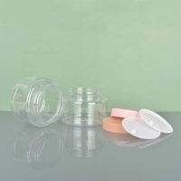 Offre Spéciale blanc rose rond 250ml 8.5oz pots de beurre corporel emballage crème de soin de la peau bouteilles en plastique avec couvercles