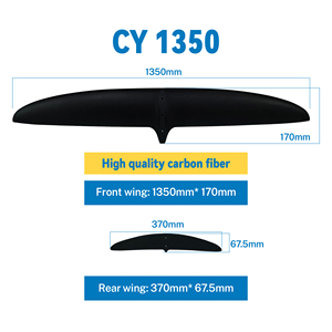 ไฮโดรฟอยล์คาร์บอนไฟเบอร์ CY1350 สำหรับวินด์เซิร์ฟ วิงเซิร์ฟเฟอร์ บอร์ดฟอยล์ติดมอเตอร์ - Product Image 3