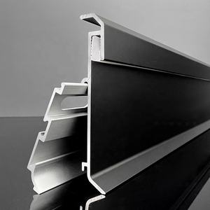 Battiscopa in lega di alluminio pavimento a parete battiscopa a <span class=keywords><strong>LED</strong></span> battiscopa a <span class=keywords><strong>led</strong></span> in alluminio illuminazione battiscopa luci da pavimento a <span class=keywords><strong>led</strong></span> - Product Image 4