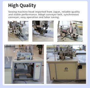 Machine à coudre à point de rideau en S Eisenko RD-SFL100 la plus vendue, automatique et haute efficacité pour les produits en coton - Product Image 5