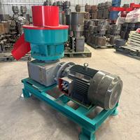Nouvelle Conception de Machine à Granulés de Biomasse Automatique 200-5000KG/H 380V pour Sciure de Bois, Paille de Blé, Balles de Riz, Herbe et Bois