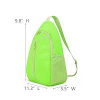 Sac de sport isotherme et étanche personnalisé pour raquettes de pickleball et de tennis, mini sac bandoulière portable