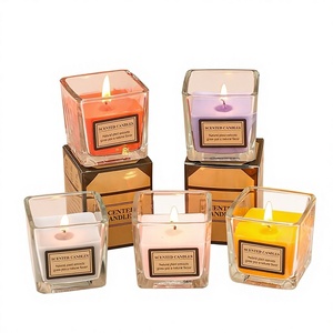 Günstige Handgemachte Duftkerzen aus Sojawachs Luxuriöse Glaskerzen & Raumduft Valentinstag-Geschenk - Product Image 4