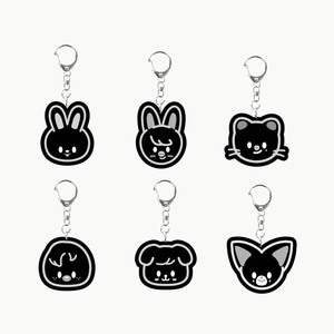 Spot Straykids Cartoon New Acrylic <b>Key</b> Chain Bag Pendant Accessories <b>Star</b> Perimeter UV Printed Fashion Trend - Product Image 2