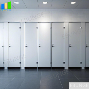 Cloisons de toilettes en HPL phénolique durables au design moderne, étanches, pour cabines de <span class=keywords><strong>douche</strong></span>, WC, cloisons de toilettes, hôpitaux - Product Image 4
