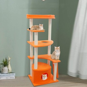 Nouveaux produits pour animaux de compagnie : Jouets, griffoirs en bois et sisal, poteaux d'escalade pour chats, grande maison d'arbre en forme de cactus - Product Image 1