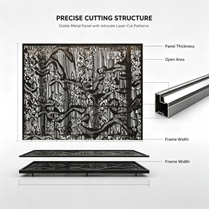 Muro Cortina Minimalista de Aluminio de 70 Pulgadas con Recubrimiento en Polvo Anticorrosión para Exteriores de Edificios - Product Image 5