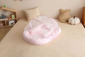 Literie pour bébé 100% coton de qualité supérieure avec moustiquaire du fabricant de conception portable pour berceau - Product Image 2