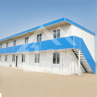 Structure en acier prédécoupée pour construction, maison de crochets, deux chambres, nouveau modèle