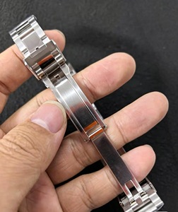 Correa de <span class=keywords><strong>Reloj</strong></span> de Acero para Rolex <span class=keywords><strong>Daytona</strong></span> Serie 126500 Panda D904, Accesorio de <span class=keywords><strong>Reloj</strong></span> de Acero Inoxidable para Correa de <span class=keywords><strong>Reloj</strong></span> Rlx de 20 mm - Product Image 4
