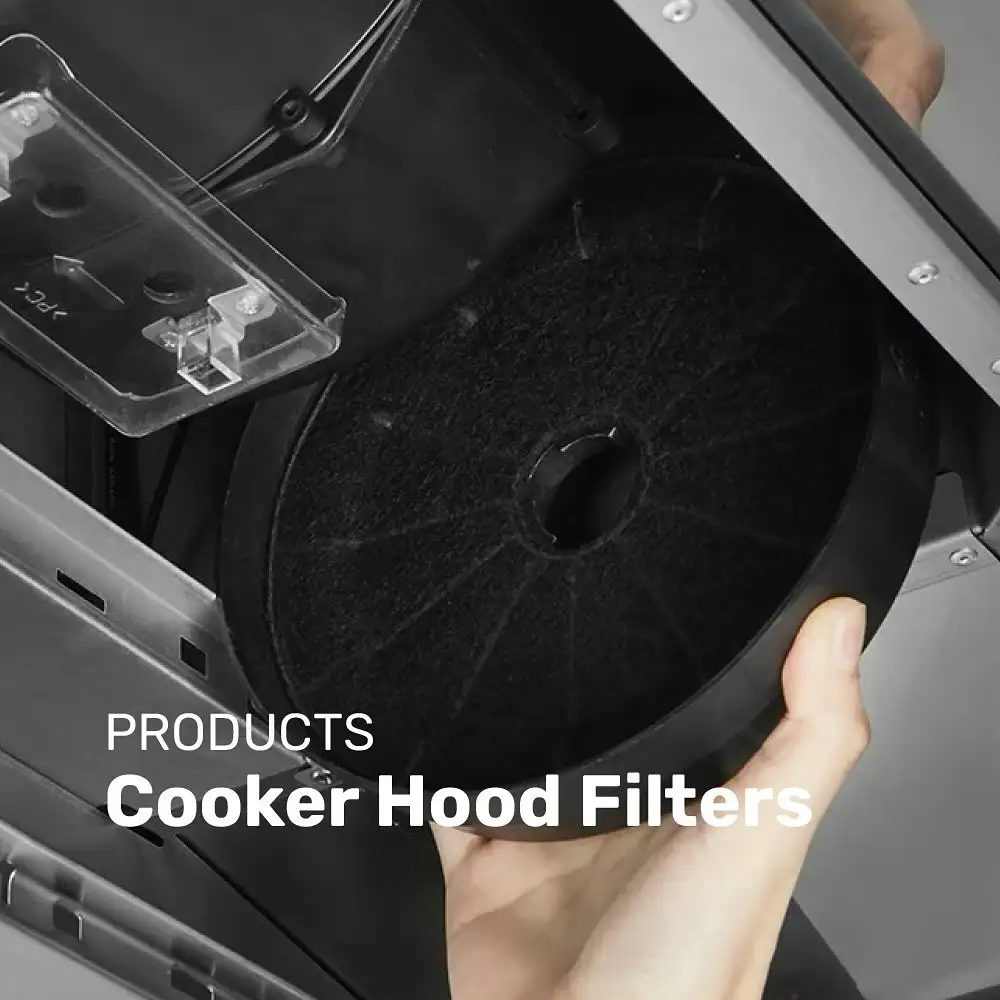 Set di BMK-CF106 2 pz. All'ingrosso filtri a carboni attivi per cappe da cucina cappa filtro carbone di ricambio per estrattore di cucina pezzi