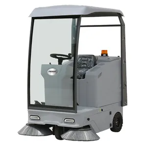 PSD-SJ1400 Compact Dual-Spin floor sweeper Machine for Quick & Efficient Floor Care