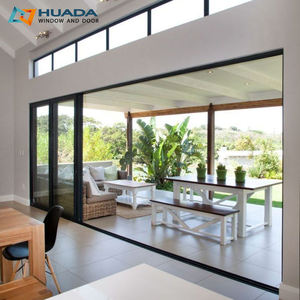 أبواب منزلقة ذات منظر كبير للغاية ، باب منزلق للفناء من الألومنيوم ، منزلق للفناء والمنازل - Product Image 1