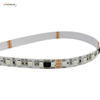 Bande LED numérique intelligente programmable RGB SPI flexible 120 LED SMD2835 RGB DC24V 20 pixels UCS1903/WS2811/SM16703 8MM PCB
