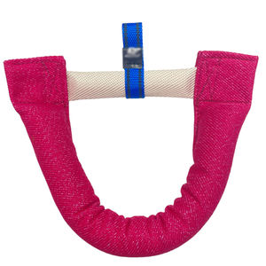Nylon Katoenen Handvat Duurzaam Hondenbijtbal Scheurbestendig Weefsel Huisdierentraining Levert Meerkleurige Hondenkauwsleepspeelgoed - Product Image 3