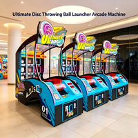 Machine de jeu de lancer de disques ultime à monnayeur, simulateur d'arcade à tickets, prix usine, pour fêtes foraines et centres commerciaux