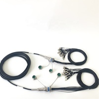 ZLTC MIL-DTL-38999/Series GJB599/standard Series standar melingkar konektor Plug serat optik kabel perakitan